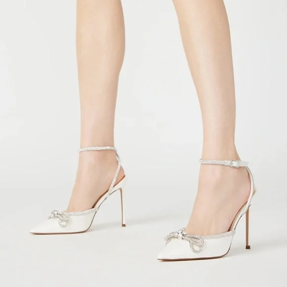 Steve Madden Viable Heel - Off White - Picture 2 of 16